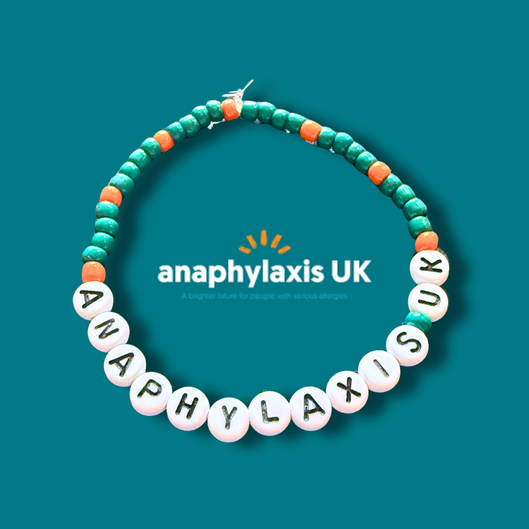 Anaphylaxis UK Beaded Bracelets | The Pride Corner Charity Initiative