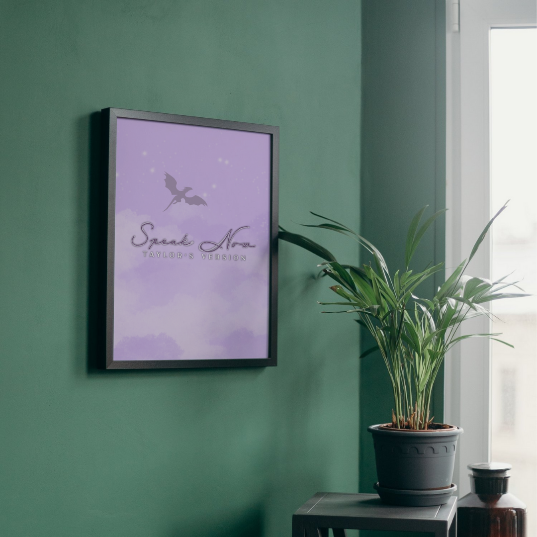 Speak Now (Taylor's Version) Taylor Swift Wall Art Print – 8x10 Digital Download | LGBTQIA+ Supporting Prints