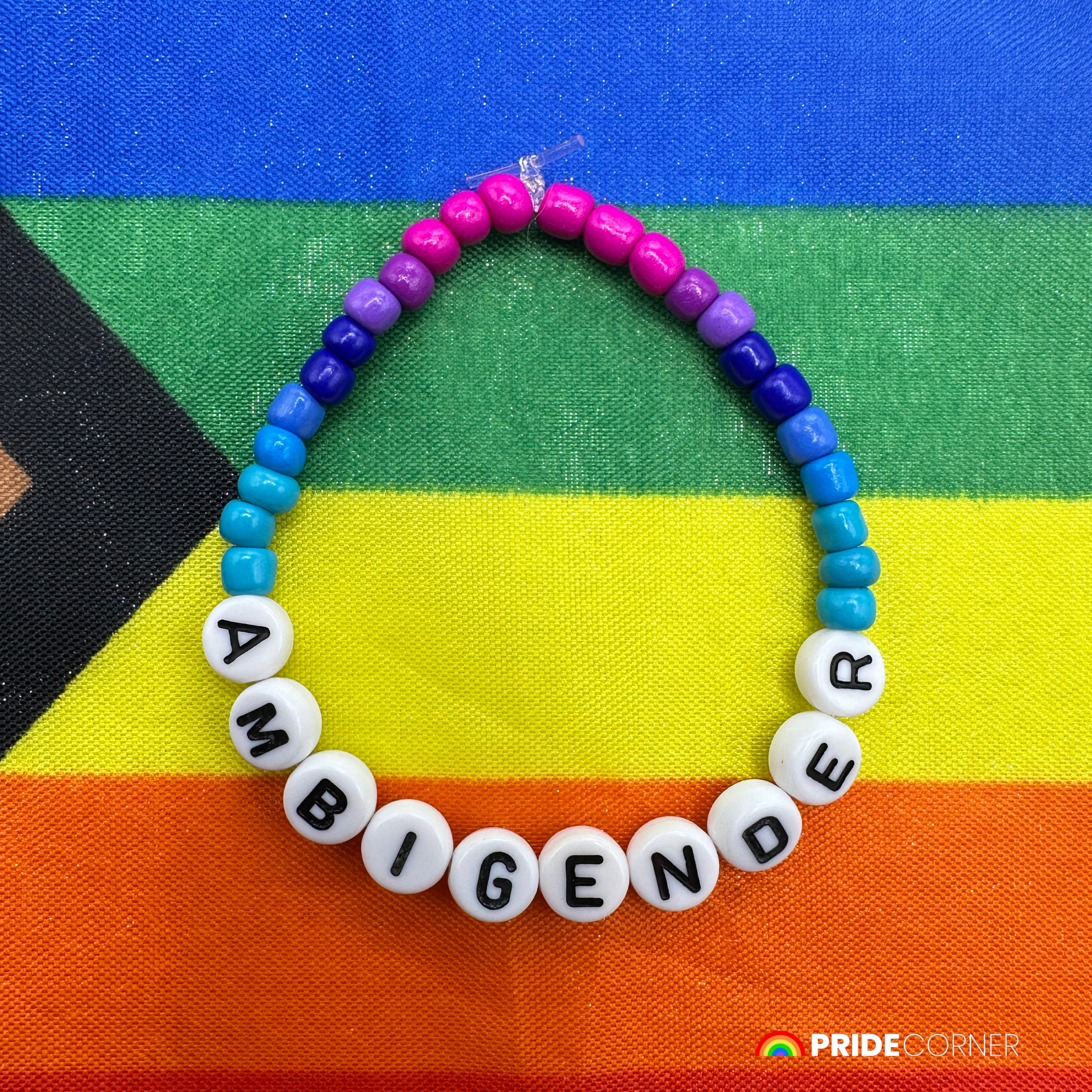 Ambigender Beaded Bracelets | LGBTQIA+ Inclusive Pride Jewellery
