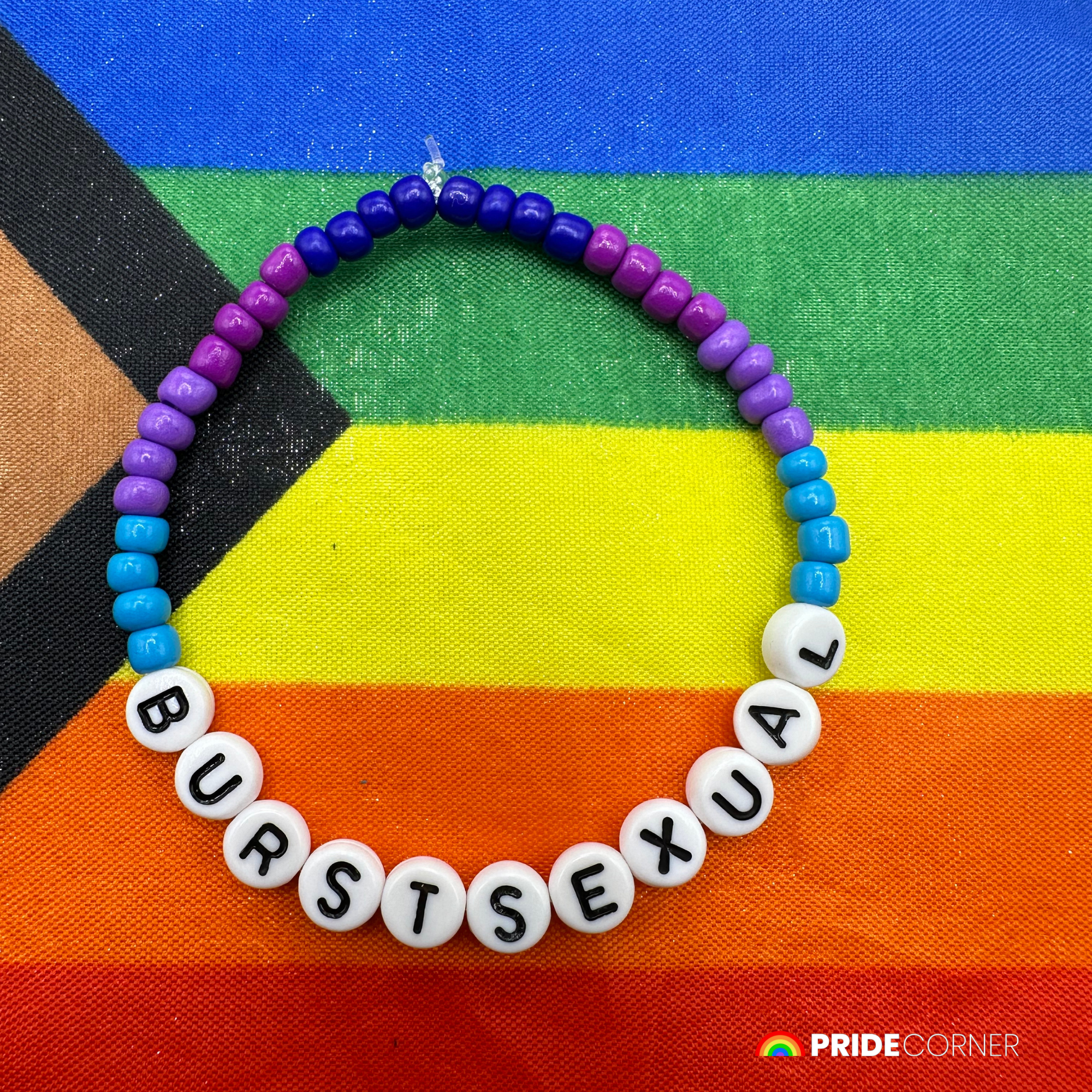 Burstsexual Beaded Bracelets | LGBTQIA+ Inclusive Pride Jewellery