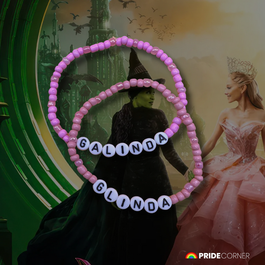 "Galinda" & "Glinda" Wicked Inspired Bracelets | LGBTQIA+ Supporting Jewellery