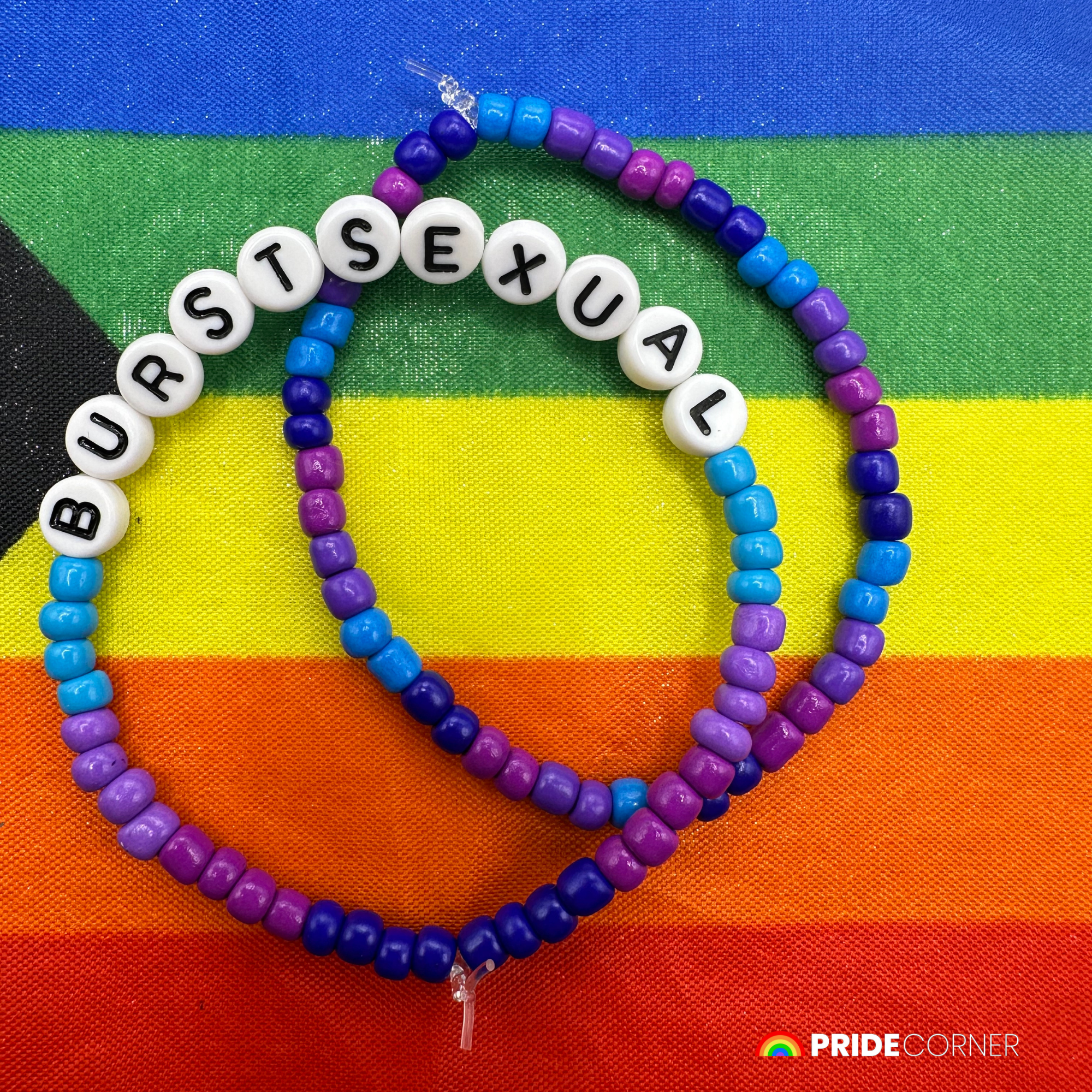 Burstsexual Beaded Bracelets | LGBTQIA+ Inclusive Pride Jewellery