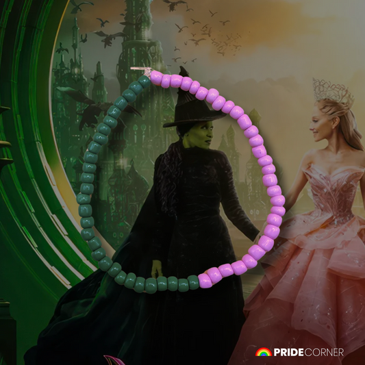 Pink & Green Wicked Inspired Bracelet | LGBTQIA+ Supporting Jewellery