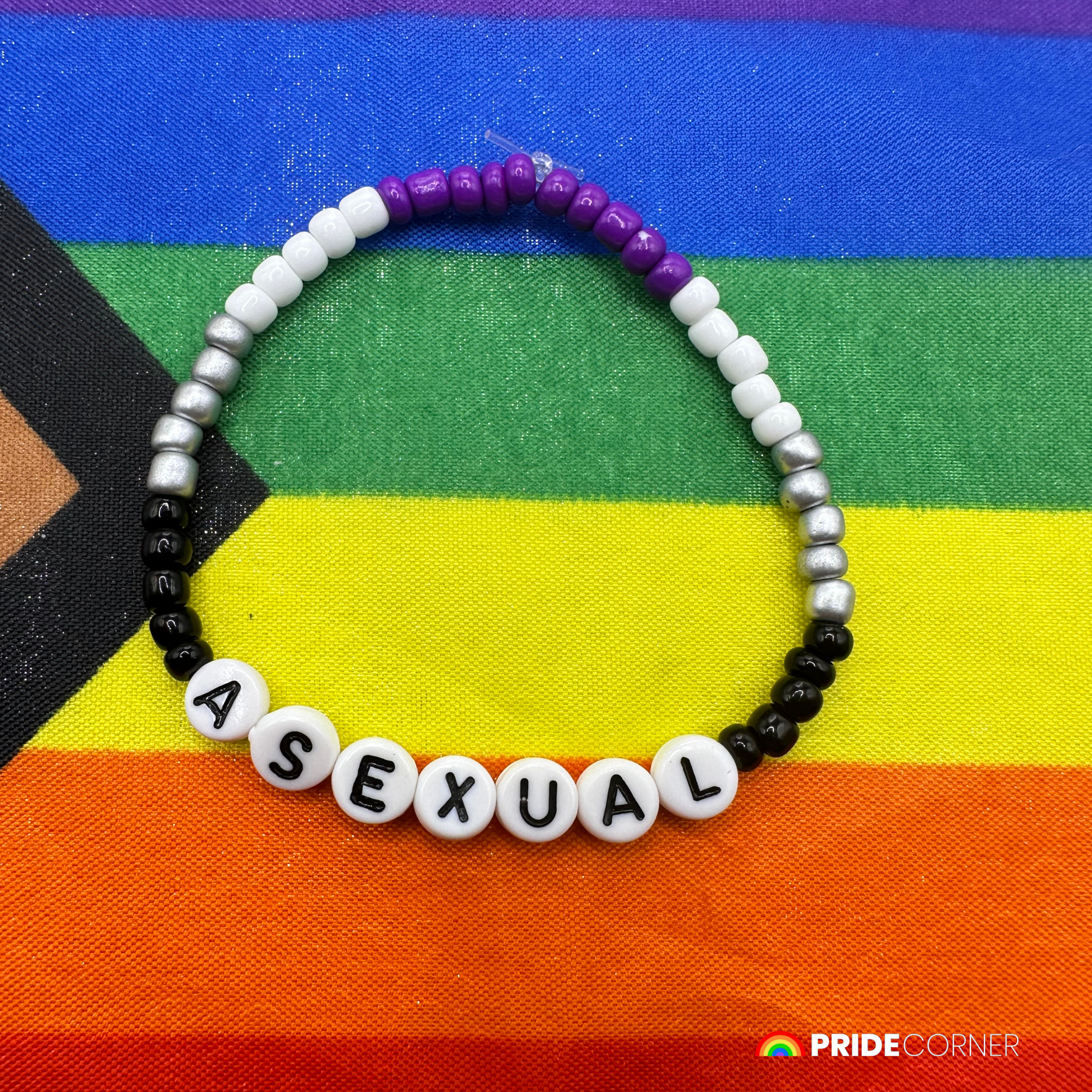 Asexual Beaded Bracelets | LGBTQIA+ Inclusive Pride Jewellery