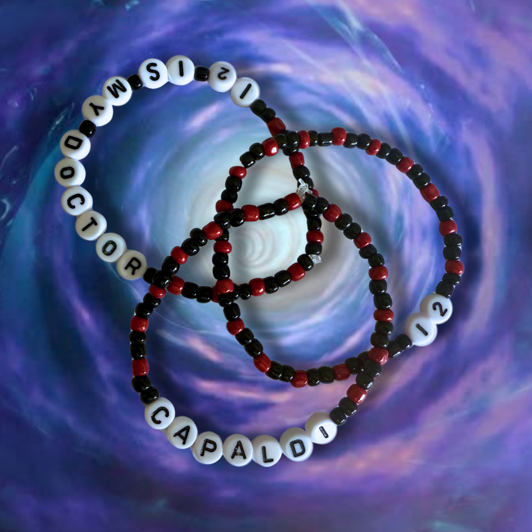 Twelfth Doctor (Peter Capaldi) Doctor Who Bracelets | LGBTQIA+ Supporting Jewellery