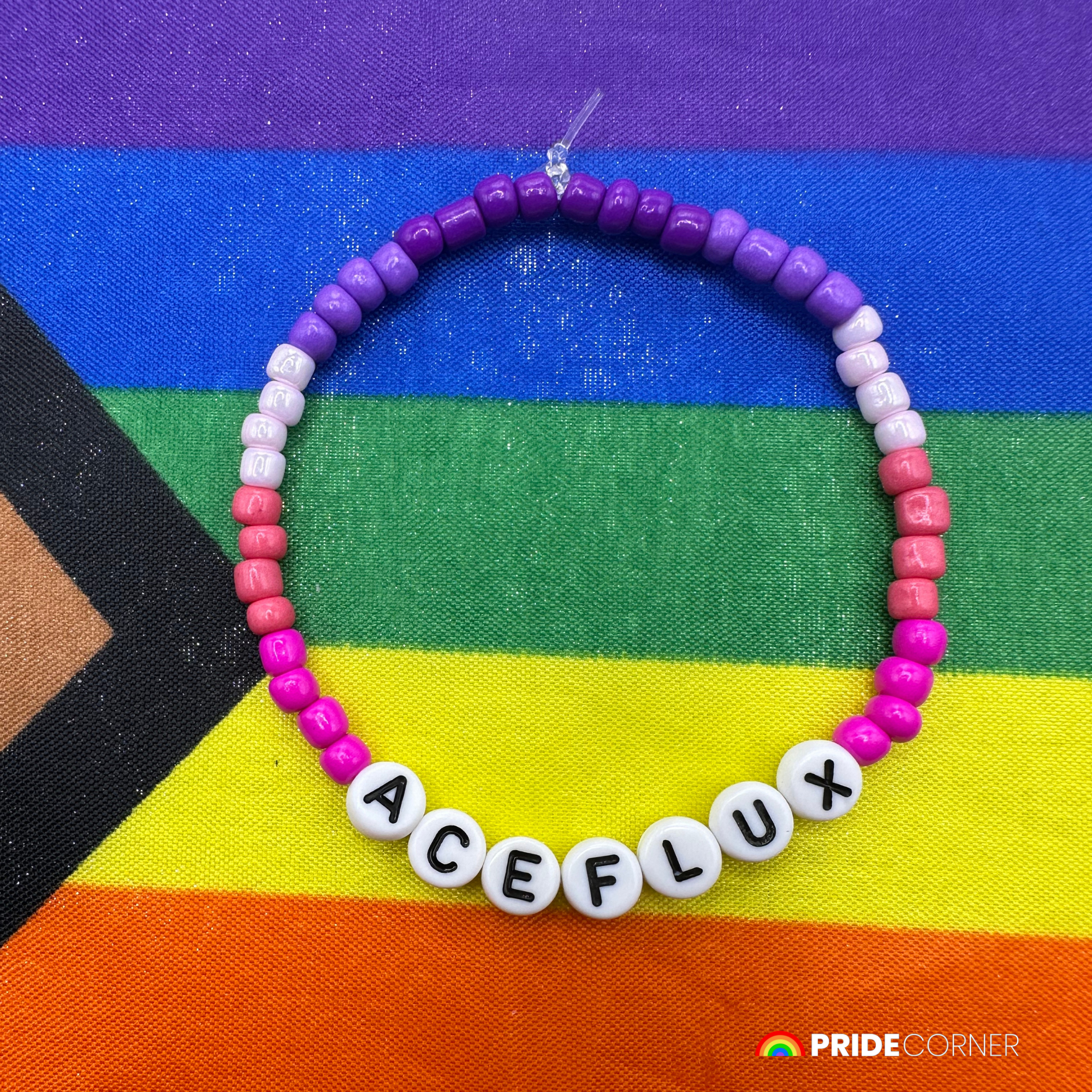 Aceflux Beaded Bracelets | LGBTQIA+ Inclusive Pride Jewellery