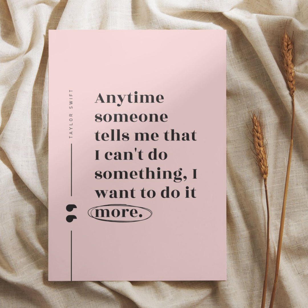 Want to Do It More Quote Taylor Swift Wall Art Print – 8x10 Digital Download | LGBTQIA+ Supporting Prints
