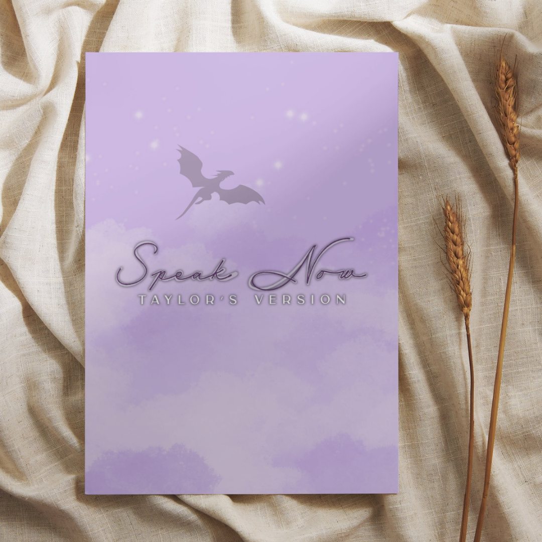 Speak Now (Taylor's Version) Taylor Swift Wall Art Print – 8x10 Digital Download | LGBTQIA+ Supporting Prints