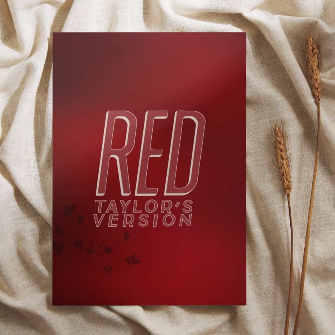 Red (Taylor's Version) Taylor Swift Wall Art Print – 8x10 Digital Download | LGBTQIA+ Supporting Prints