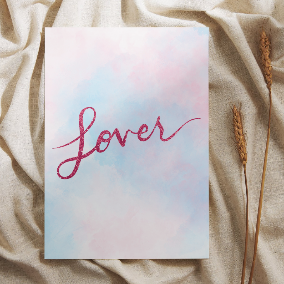Lover Taylor Swift Wall Art Print – 8x10 Digital Download | LGBTQIA+ Supporting Prints