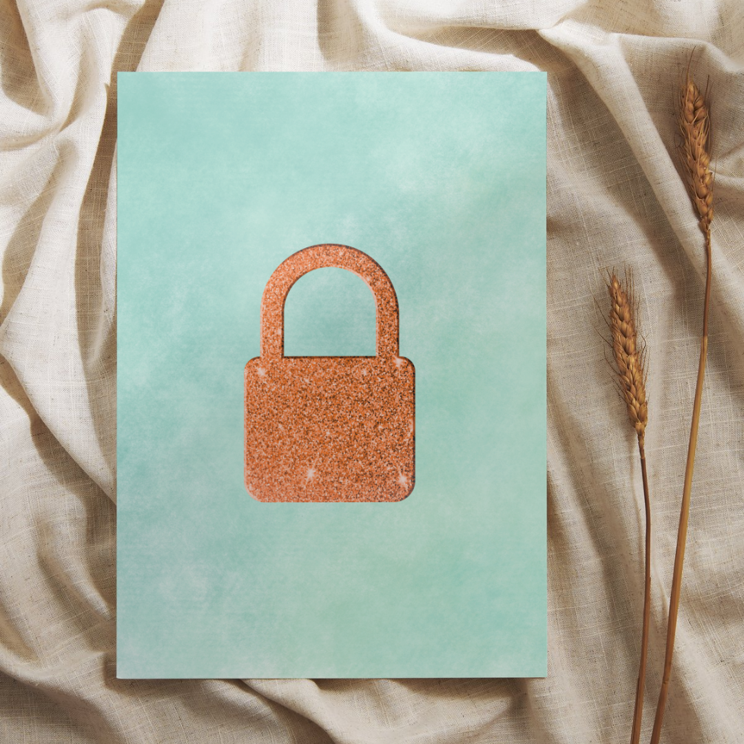 Orange Padlock Taylor Swift Wall Art Print – 8x10 Digital Download | LGBTQIA+ Supporting Prints