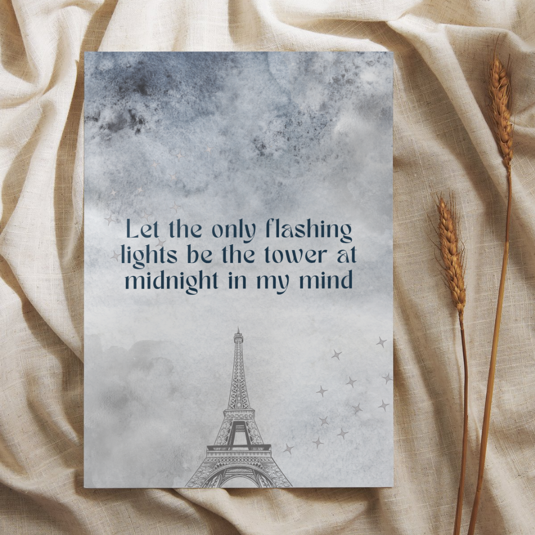 Paris Taylor Swift Wall Art Print – 8x10 Digital Download | LGBTQIA+ Supporting Prints