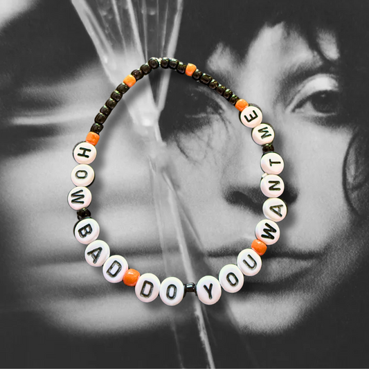 "How Bad Do You Want Me" Lady Gaga Beaded Bracelet | LGBTQIA+ Supporting Jewellery