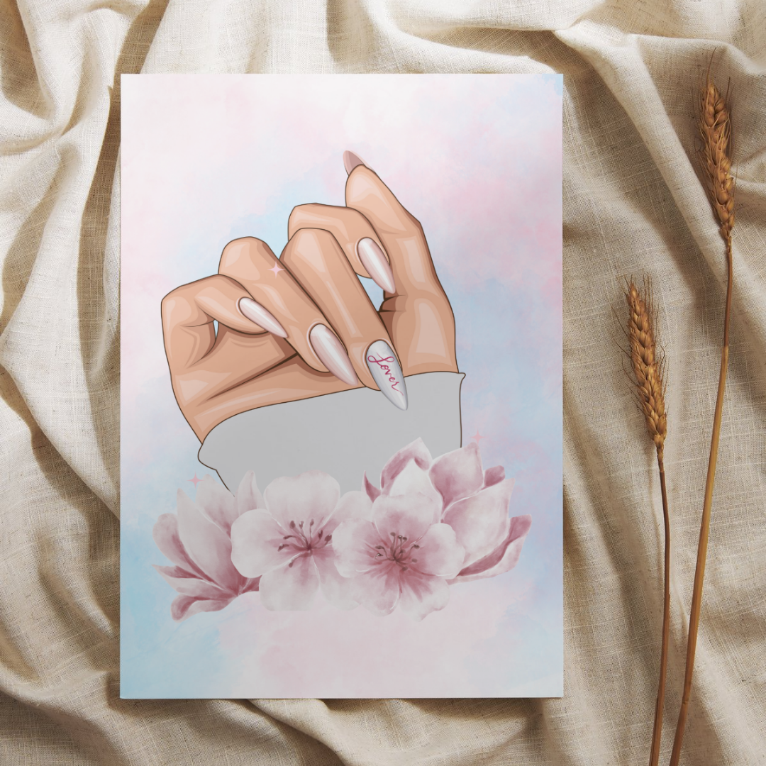 Lover Nails Taylor Swift Wall Art Print – 8x10 Digital Download | LGBTQIA+ Supporting Prints