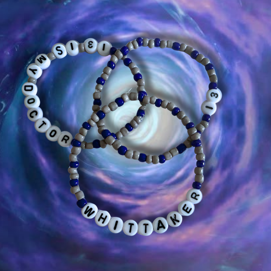Thirteenth Doctor (Jodie Whittaker) Doctor Who Bracelets | LGBTQIA+ Supporting Jewellery