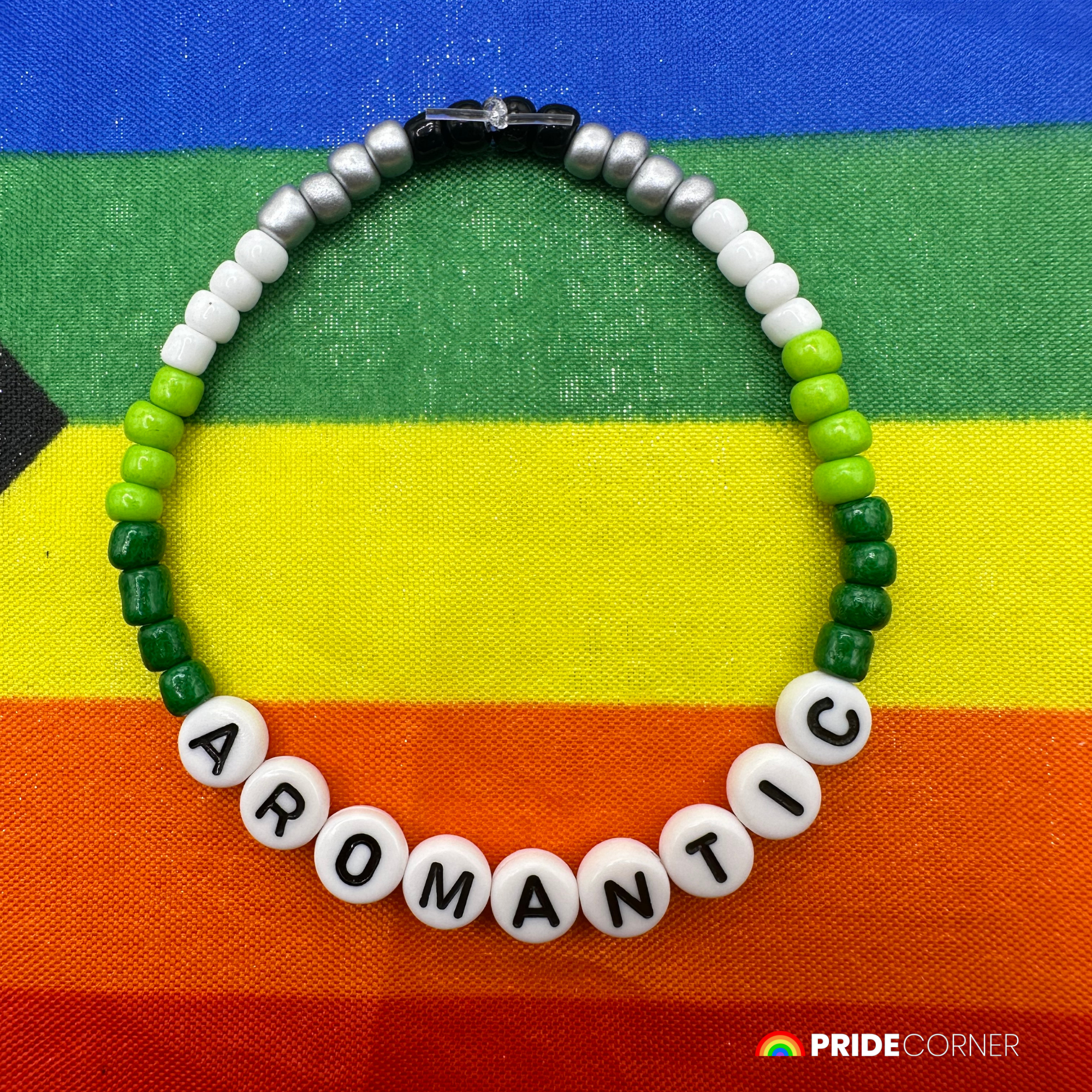 Aromantic Beaded Bracelets | LGBTQIA+ Inclusive Pride Jewellery