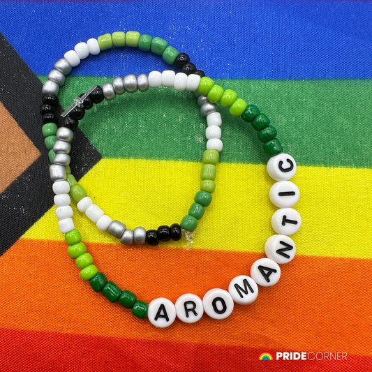 Aromantic Beaded Bracelets | LGBTQIA+ Inclusive Pride Jewellery