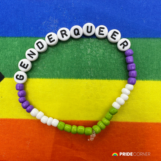 Genderqueer Beaded Bracelets | LGBTQIA+ Inclusive Pride Jewellery