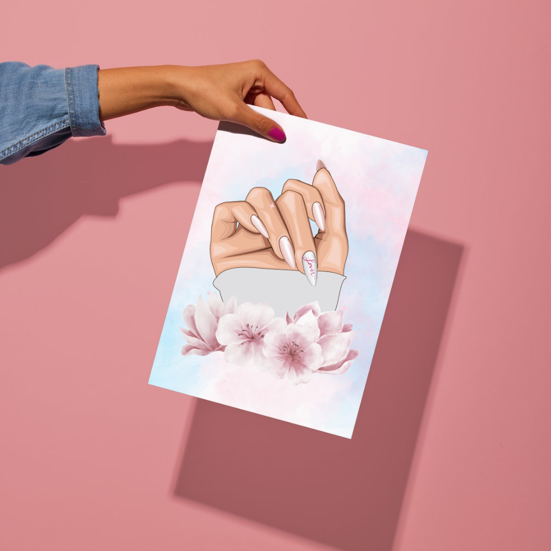 Lover Nails Taylor Swift Wall Art Print – 8x10 Digital Download | LGBTQIA+ Supporting Prints