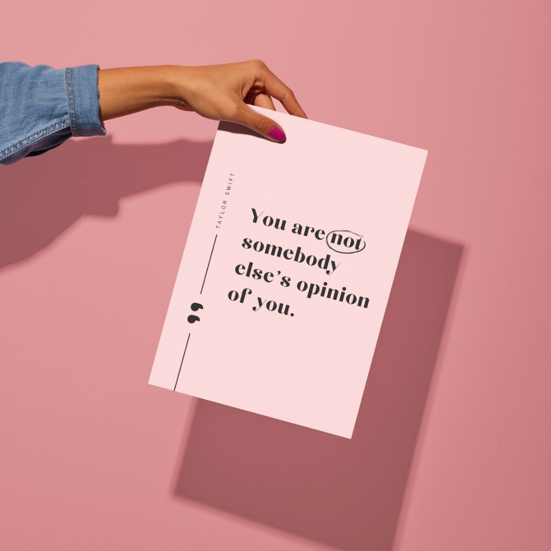 Opinion Quote Taylor Swift Wall Art Print – 8x10 Digital Download | LGBTQIA+ Supporting Prints