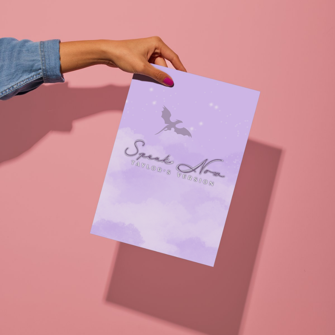 Speak Now (Taylor's Version) Taylor Swift Wall Art Print – 8x10 Digital Download | LGBTQIA+ Supporting Prints