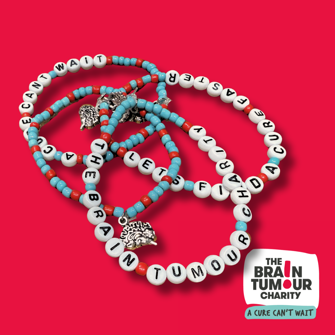 The Brain Tumour Charity Beaded Bracelets | The Pride Corner Charity Initiative