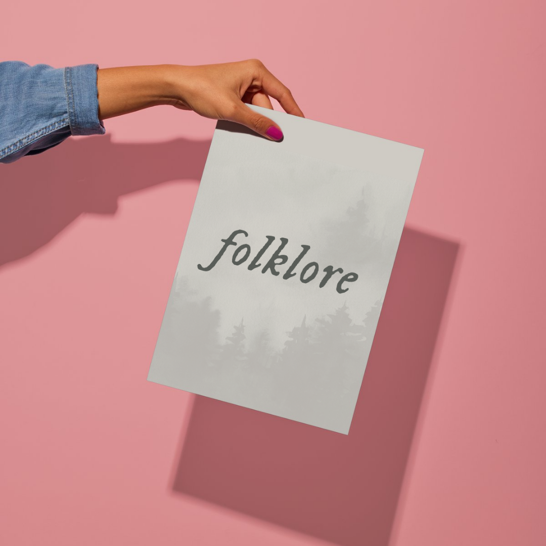 Folklore Taylor Swift Wall Art Print – 8x10 Digital Download | LGBTQIA+ Supporting Prints