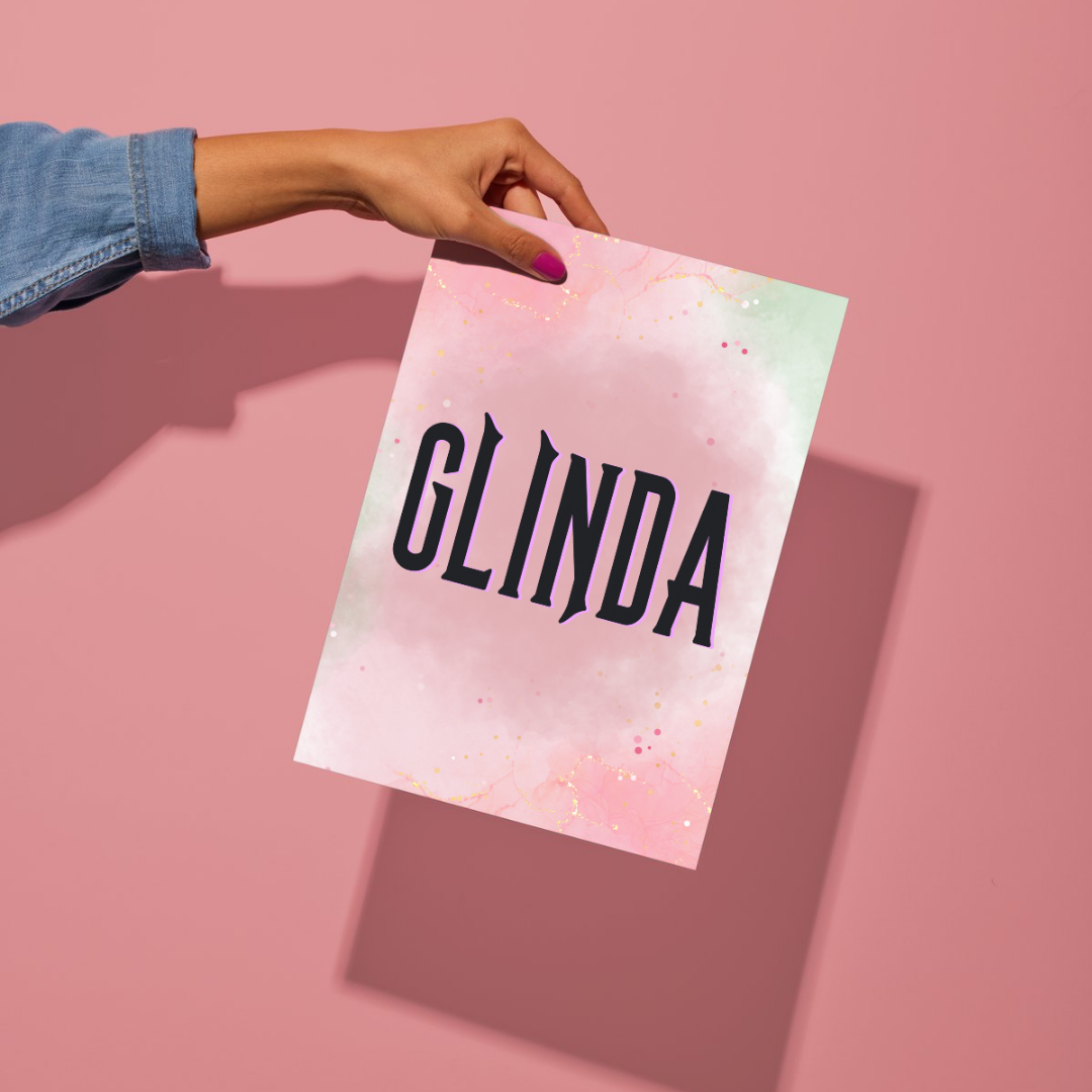 Elphaba & Glinda Wall Art Print Set – 8x10 Digital Downloads | LGBTQIA+ Supporting Prints