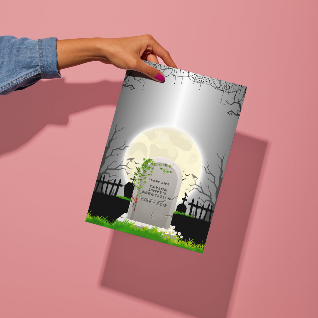 Taylor Swift's Reputation Wall Art Print – 8x10 Digital Download | LGBTQIA+ Supporting Prints