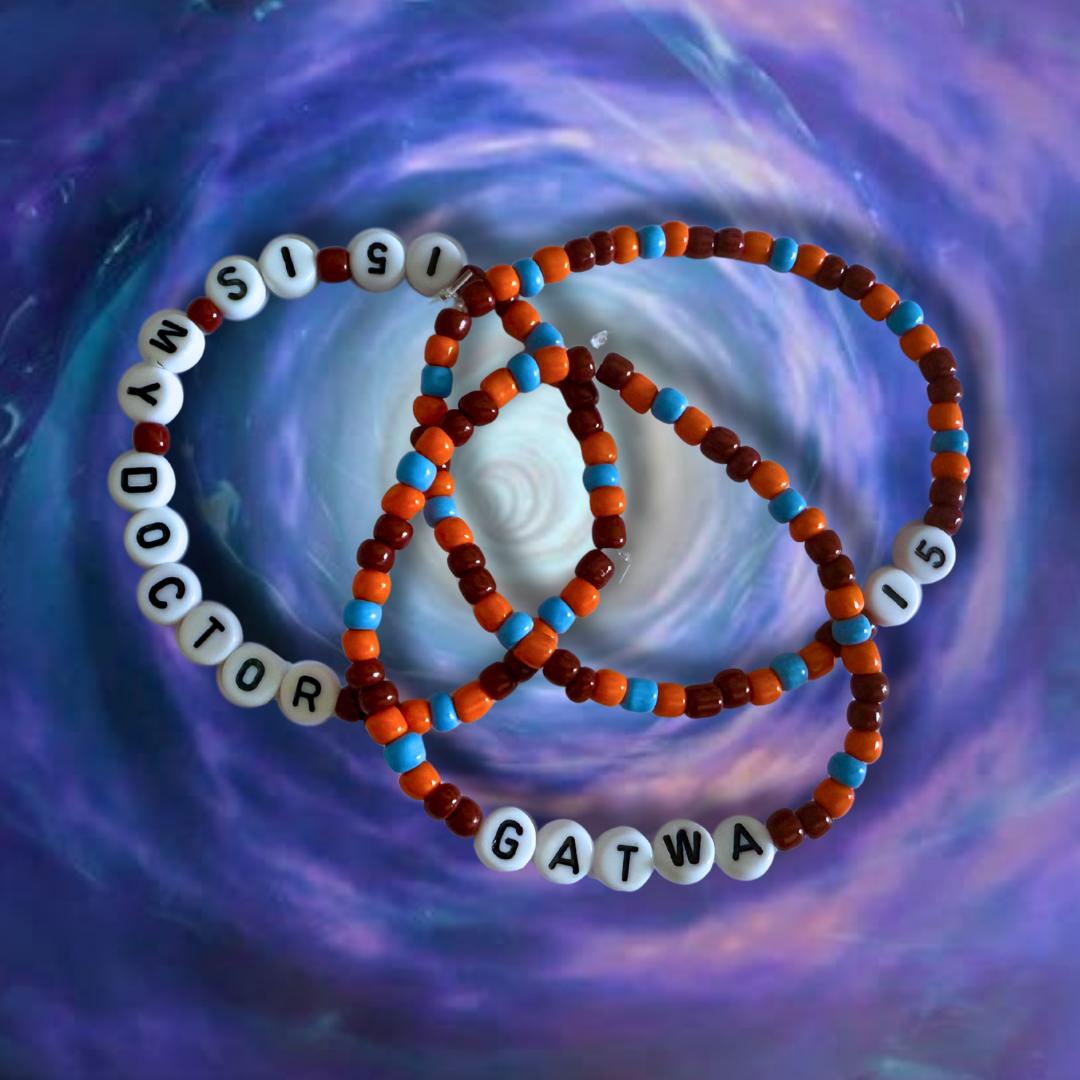 Fifteenth Doctor (Ncuti Gatwa) Doctor Who Bracelets | LGBTQIA+ Supporting Jewellery