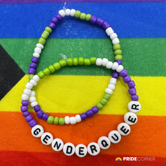 Genderqueer Beaded Bracelets | LGBTQIA+ Inclusive Pride Jewellery