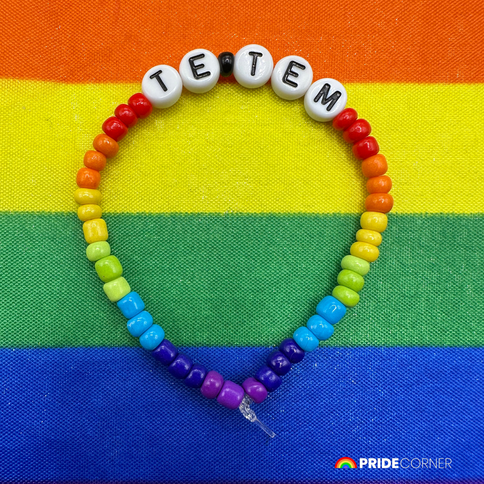 Te/Tem Pronoun Bracelets | LGBTQIA+ Pride Beaded Jewellery