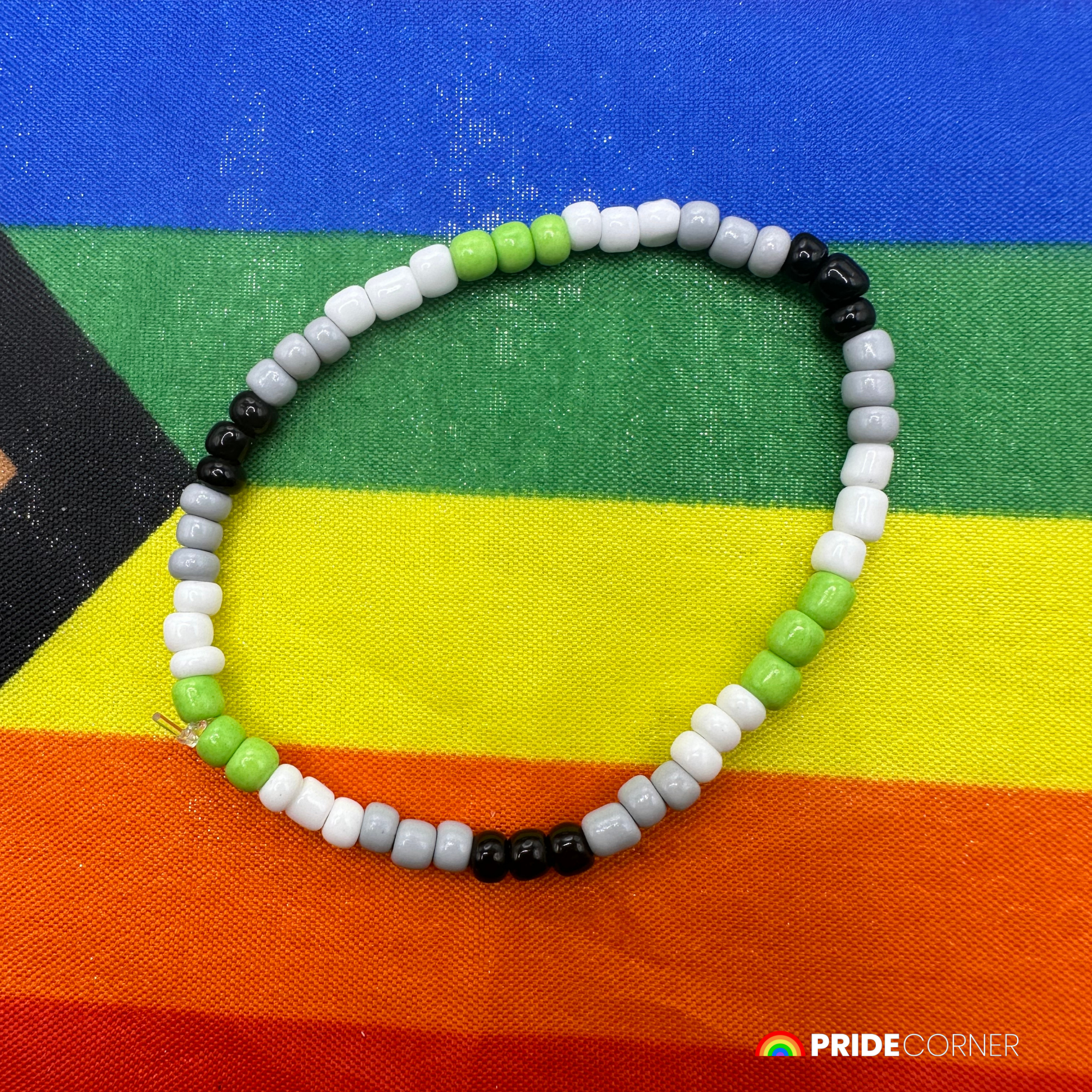 Agender Beaded Bracelets | LGBTQIA+ Inclusive Pride Jewellery