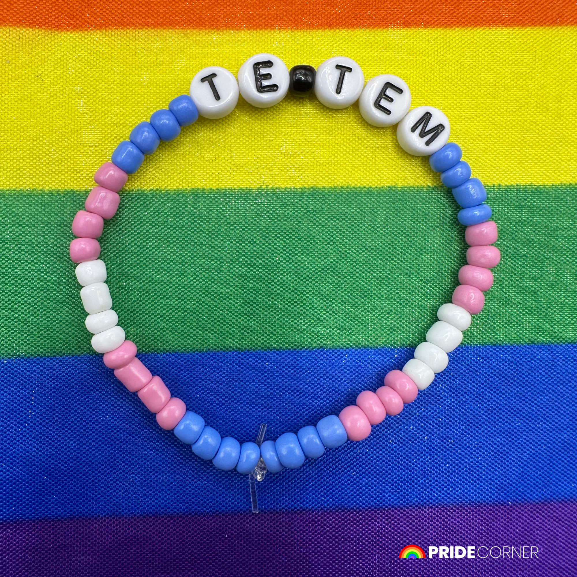 Te/Tem Pronoun Bracelets | LGBTQIA+ Pride Beaded Jewellery