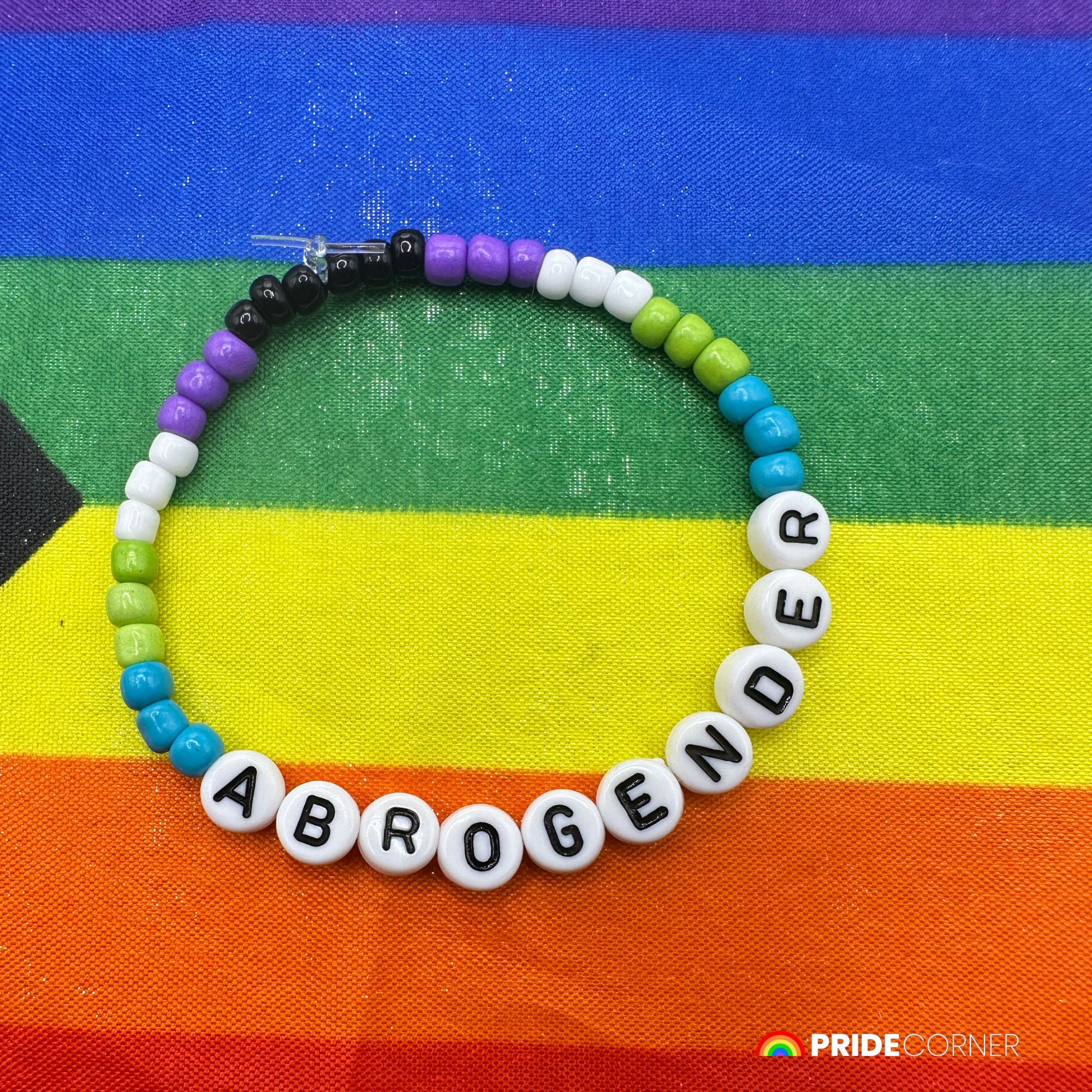 Abrogender Beaded Bracelets | LGBTQIA+ Inclusive Pride Jewellery