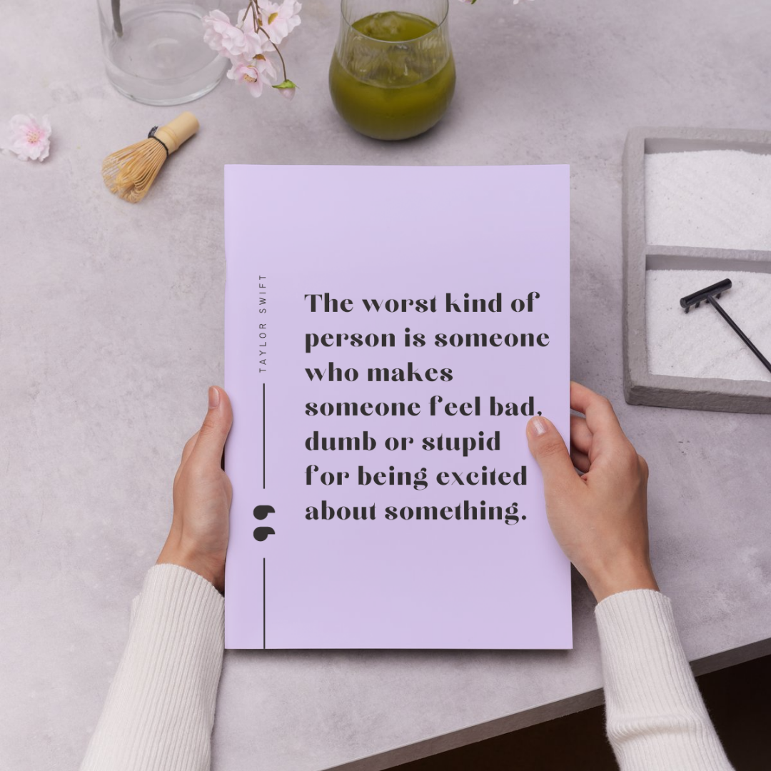 Being Excited Quote Taylor Swift Wall Art Print – 8x10 Digital Download | LGBTQIA+ Supporting Prints