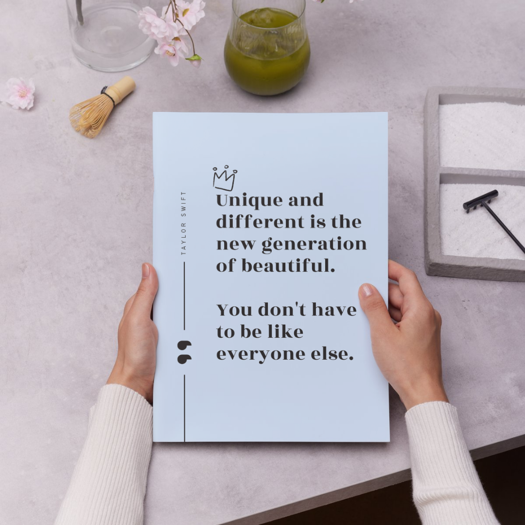 Unique and Different Quote Taylor Swift Wall Art Print – 8x10 Digital Download | LGBTQIA+ Supporting Prints