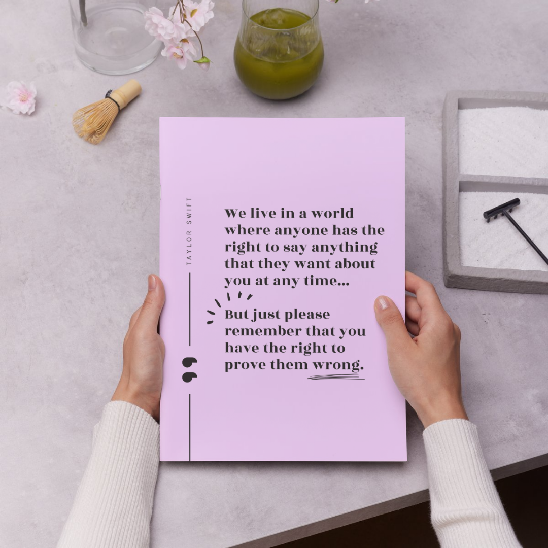 Prove Them Wrong Quote Taylor Swift Wall Art Print – 8x10 Digital Download | LGBTQIA+ Supporting Prints