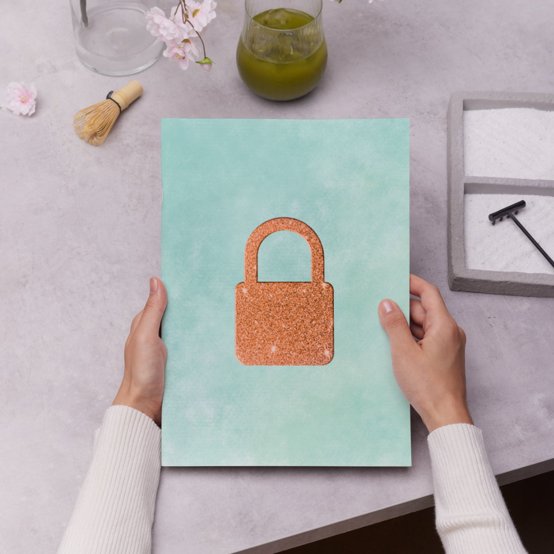 Orange Padlock Taylor Swift Wall Art Print – 8x10 Digital Download | LGBTQIA+ Supporting Prints
