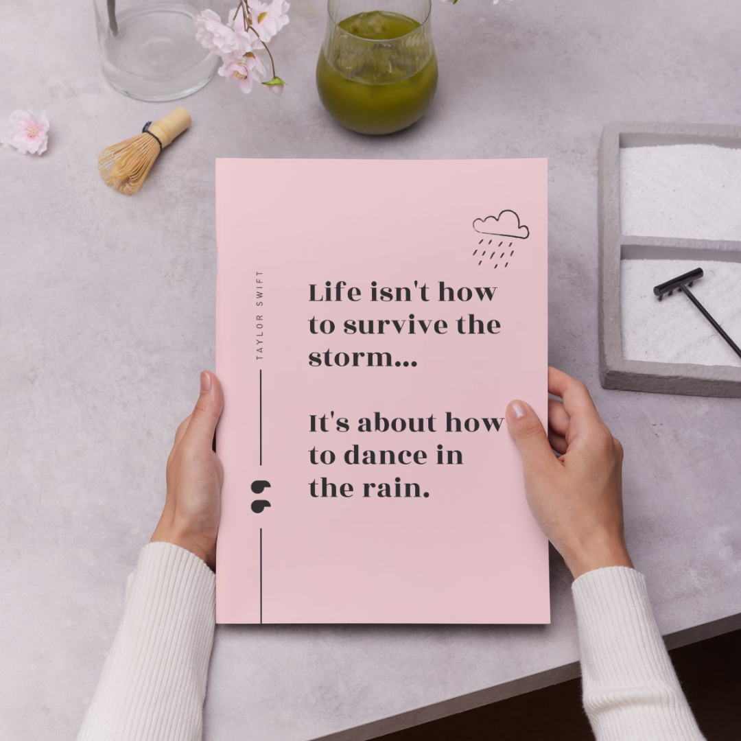 Dance In The Rain Quote Taylor Swift Wall Art Print – 8x10 Digital Download | LGBTQIA+ Supporting Prints