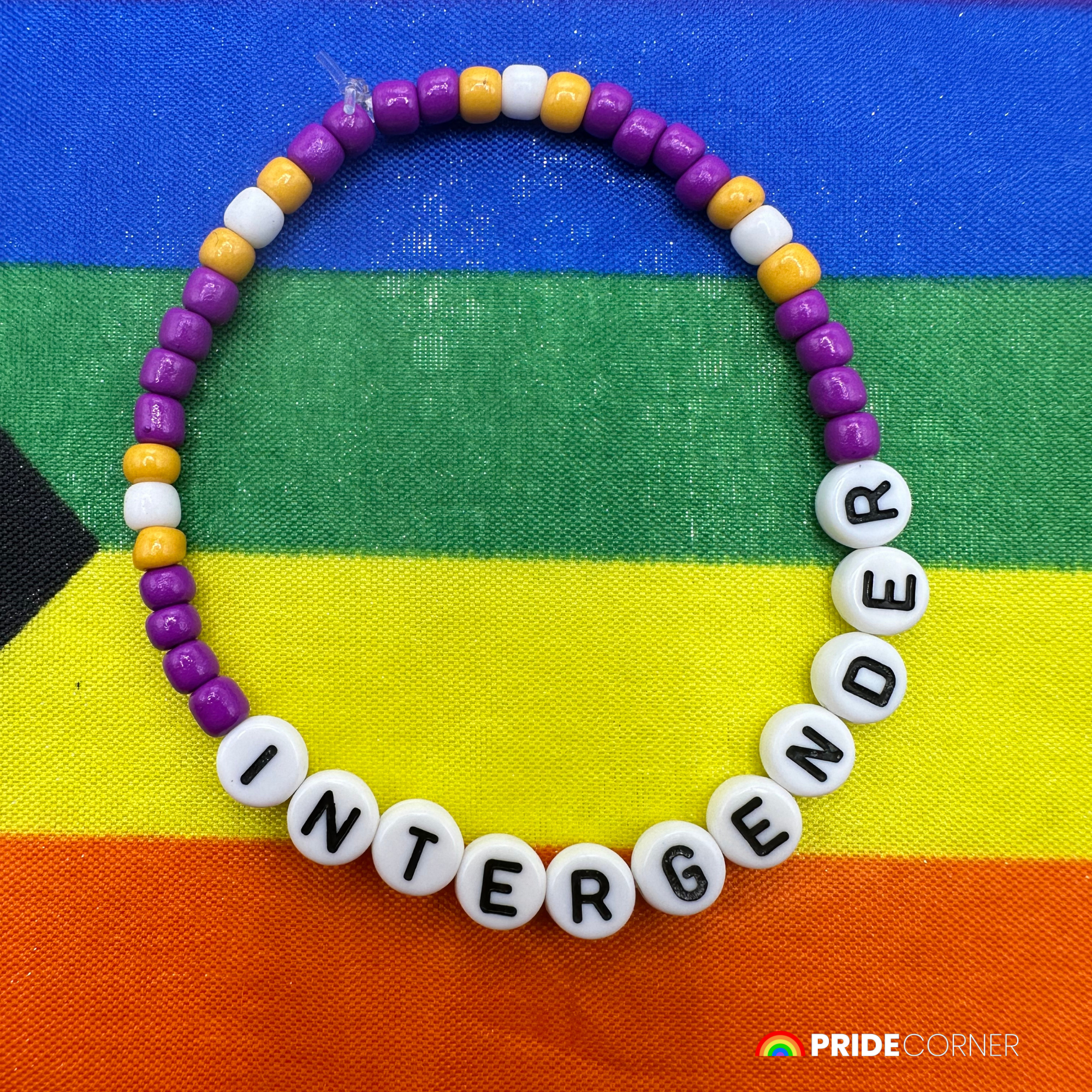 Intergender Beaded Bracelets | LGBTQIA+ Inclusive Pride Jewellery