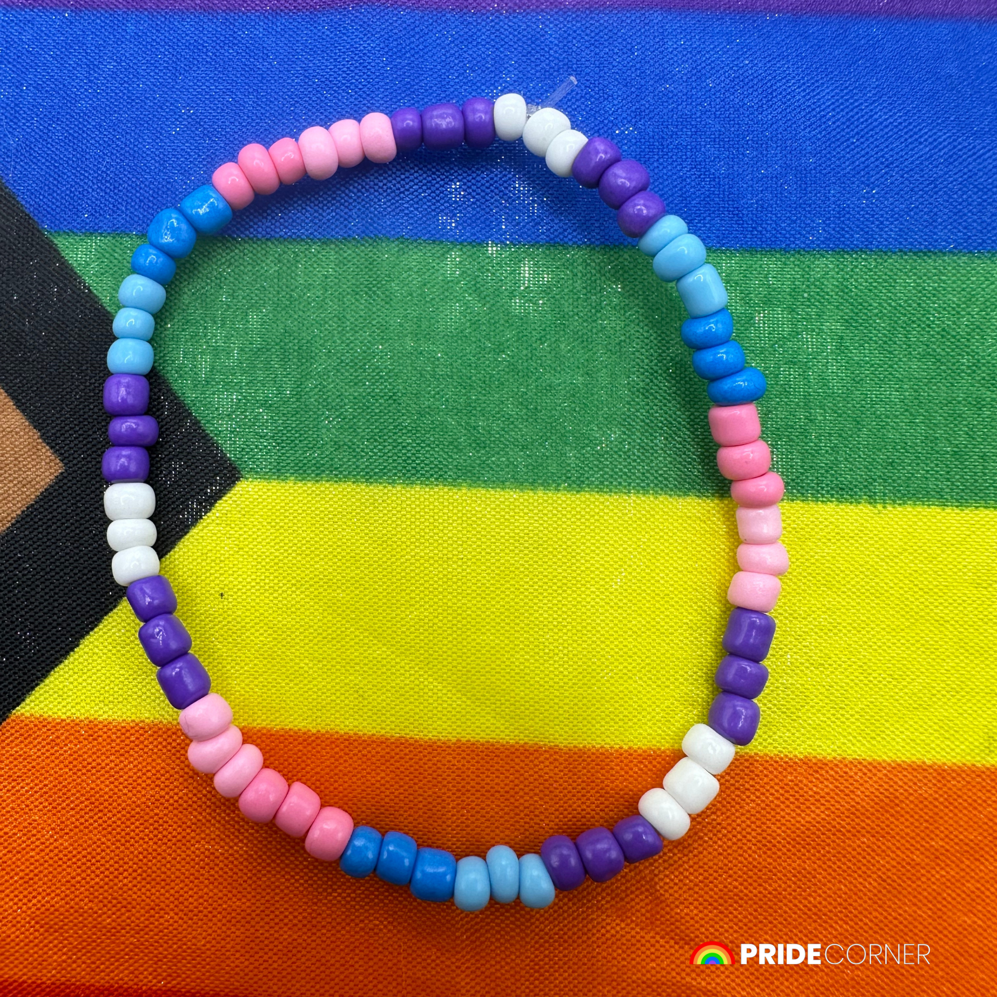 Bigender Beaded Bracelets | LGBTQIA+ Inclusive Pride Jewellery