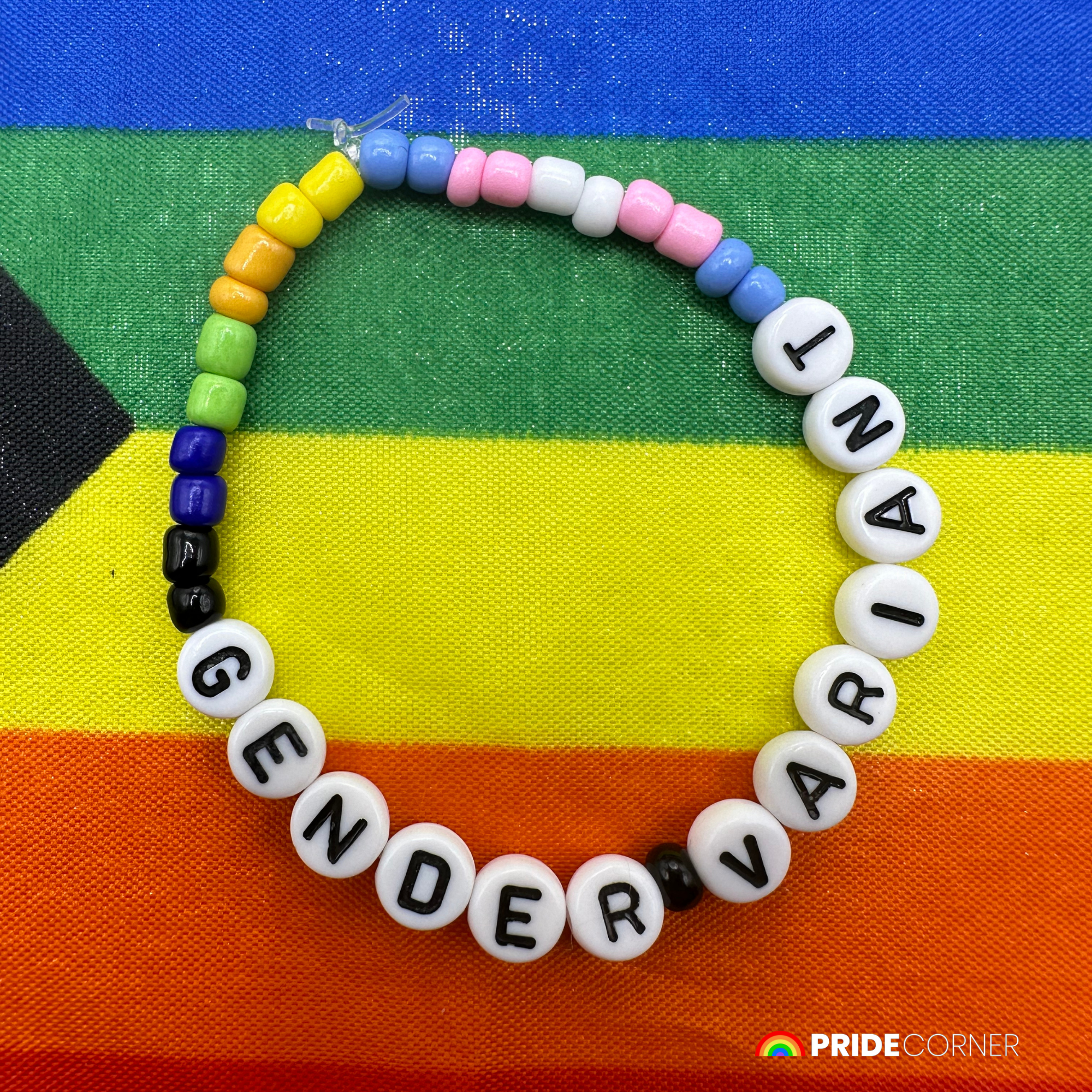 Gender Variant Beaded Bracelets | LGBTQIA+ Inclusive Pride Jewellery