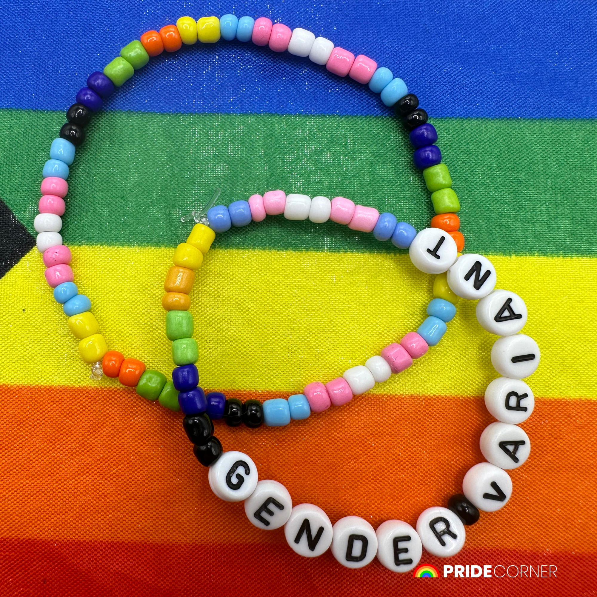 Gender Variant Beaded Bracelets | LGBTQIA+ Inclusive Pride Jewellery