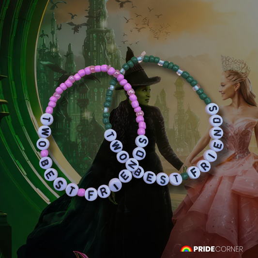 "Two Best Friends" Wicked Inspired Bracelets | LGBTQIA+ Supporting Jewellery