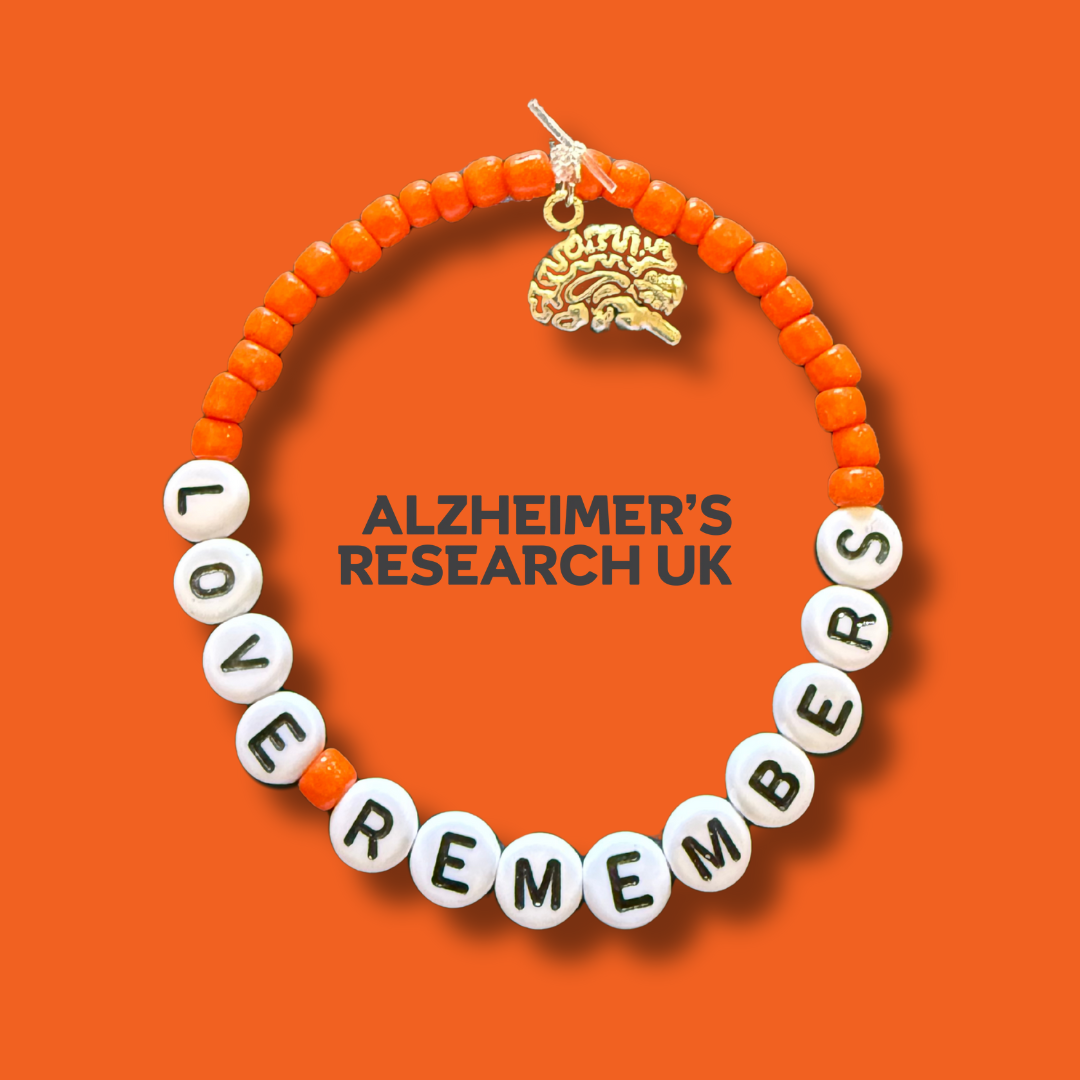 Alzheimer's Research UK Beaded Bracelets | The Pride Corner Charity Initiative