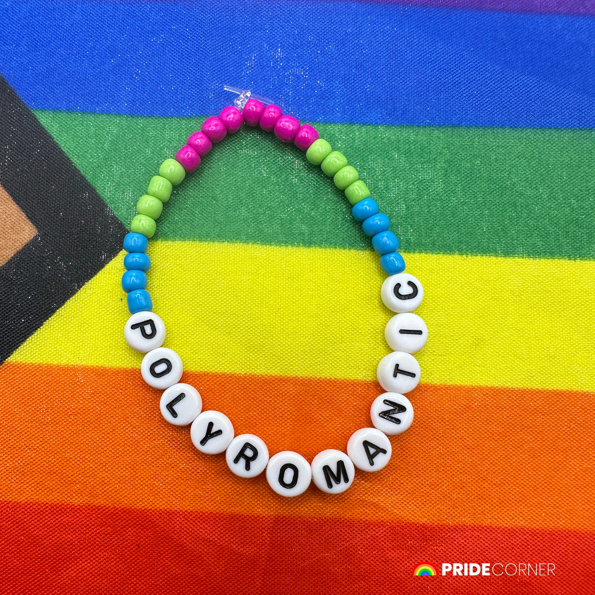 Polyromantic Beaded Bracelets | LGBTQIA+ Inclusive Pride Jewellery