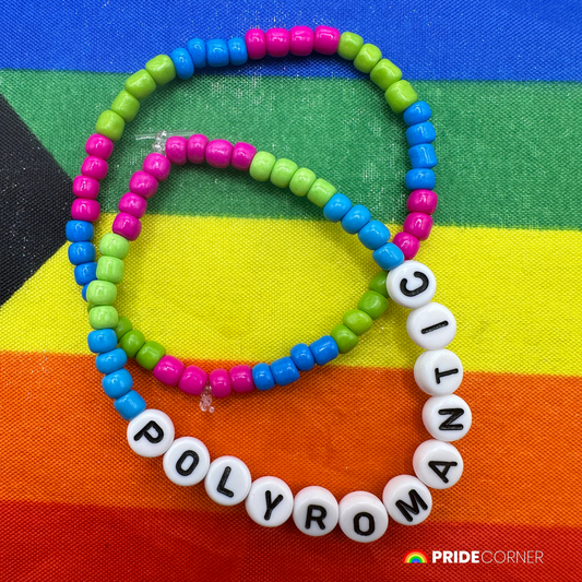 Polyromantic Beaded Bracelets | LGBTQIA+ Inclusive Pride Jewellery
