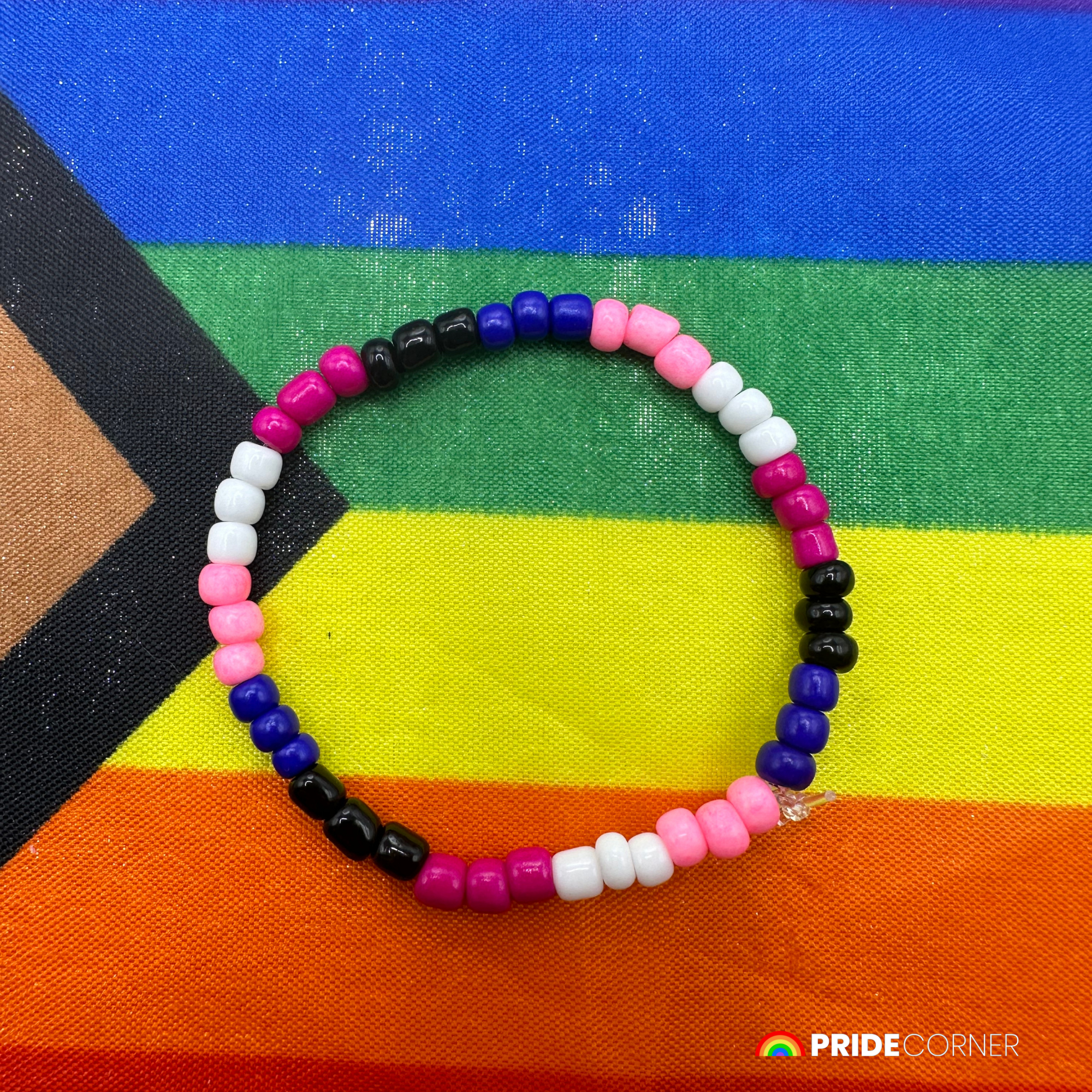Genderfluid Beaded Bracelets | LGBTQIA+ Inclusive Pride Jewellery