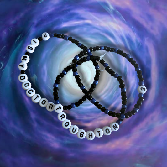 Second Doctor (Patrick Troughton) Doctor Who Bracelets | LGBTQIA+ Supporting Jewellery